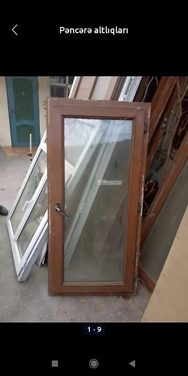 plastic pencere: PLASDIK PƏNÇƏRƏ ölcusu 1 m 07 sm1 m 53 sm 80 sm1 m — 9