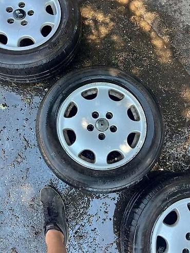 polovan auto do 1500 evra: ALUMINIJUMSKE FELNE 15 5 X 112 | Audi ali felne R15, 5x112, stanje — 5