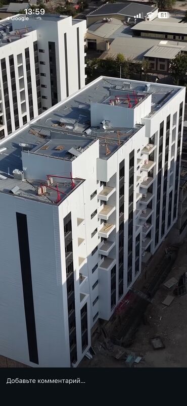 не достроенный дома: 1 бөлмө, 41 кв. м, Элитка, 5 кабат, ПСО (өзү оңдоп түзөтүп бүтүү үчүн)