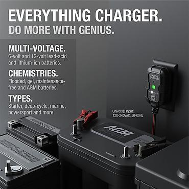 dc mator: NOCO GENIUS1 6-12 Volt Şarj Cihazı NOCO GENIUS1 — Ağıllı akkumulyator — 5