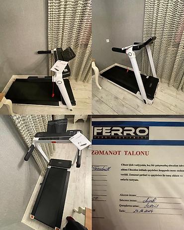 Ferro T60 motorlu qaçış trenajoru satilir. 900azn. 2.5 HP mühərrik