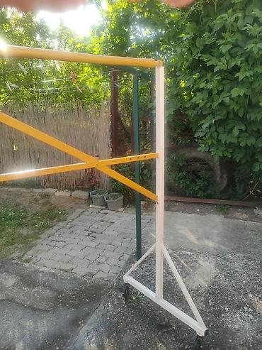 tablica kubikaze drveta: GELENDER ZA SUSENJE TEPIHA | Za sušenje tepiha na točkiće . Širina — 4