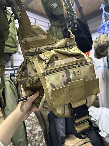 Тактическая сумка через плечо (слинг) в расцветке Multicam. Основные at lalafo.kg Тактическая сумка через плечо (слинг) в расцветке Multicam. Основные