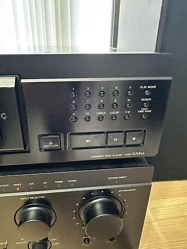 kz edx: CD-проигрыватель Sony CDP-XA5ES + интегральный усилитель Sony TA-FA5ES — 2