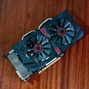 radeon rx580: Видео карта, Колдонулган, Asus, Radeon R, 2 ГБ, ПК үчүн