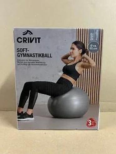 Rekviziti za vežbanje: CRIVIT Soft-Gymnastikball – pilates/fitnes lopta pre vežbe — 10