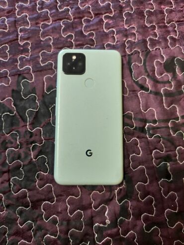 Google: Google Pixel 5, Б/у, 128 ГБ, цвет - Зеленый, 1 SIM