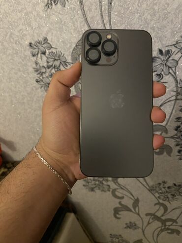 kontakt home iphone 13 pro: IPhone 13 Pro Max, 256 GB, Qara, Face ID, Simsiz şarj