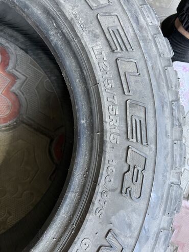 Шиналар: Шиналар 215 / 75 / R 15, Колдонулган, Комплект, Жапония, Bridgestone