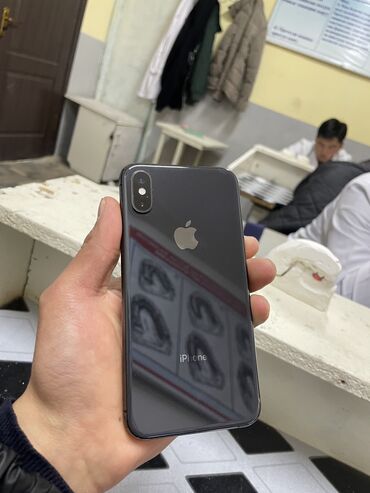 айфон xs бишкек бу: IPhone Xs, Колдонулган, 256 ГБ, Jet Black, Заряддоочу түзүлүш, Каптама, Кабель, 86 %