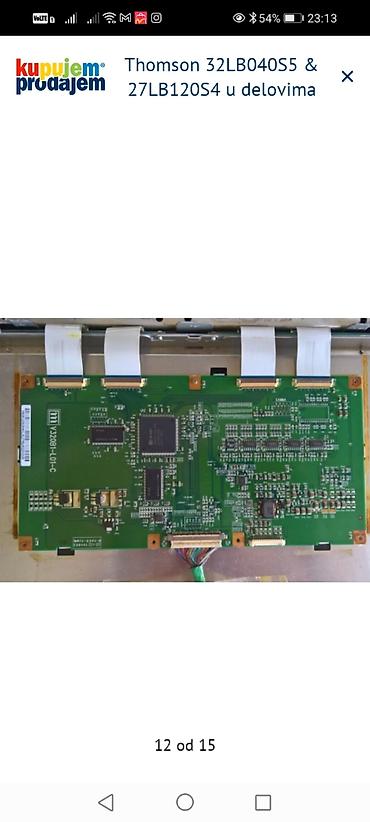 Aksesoari za TV i video: Thomson 32LB040S5 i 27LB120S4 – prodaja u delovima Dostupne — 13
