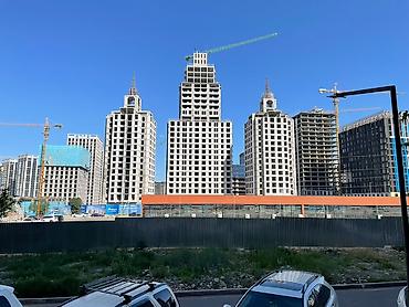 Продажа квартир: 3 комнаты, 119 м², Асанбай мкр Элитка, 5 этаж, ПСО (под самоотделку) — 1