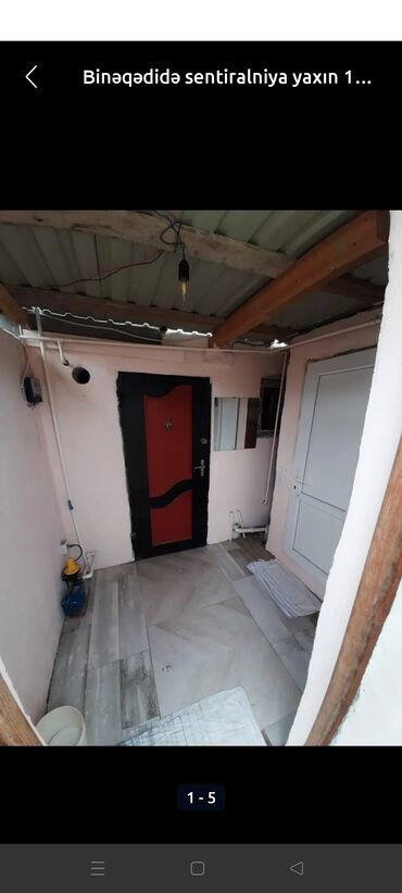 gəncədə kirayə evlər: 60 м², 1 комната, Комби, Электричество, Канализация