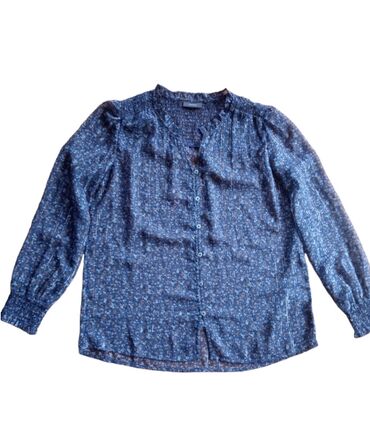 Košulje, bluze i tunike: C&A, XL (EU 42), Poliester, Cvetni, bоја - Šareno