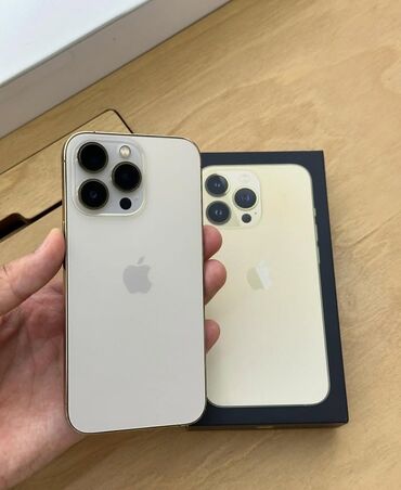işlənmiş monitor: IPhone 13 Pro, 128 ГБ, Matte Gold, Гарантия, Face ID, С документами