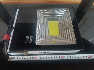 лед лампы: LED proyektor/floodlight – 50W, IP66 (6500K) - Güc: 50W (COB LED