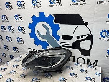 Передние фары: Передняя левая фара Mercedes-Benz 2018 г., Новый, Оригинал, Германия — 2