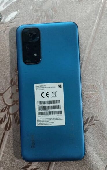 Redmi: Redmi, Redmi Note 11, Б/у, 128 ГБ, цвет - Голубой, 2 SIM