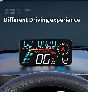 GPS za auto: GPS HUD brzinomer za automobil – G12 Univerzalni GPS displej visoke — 2