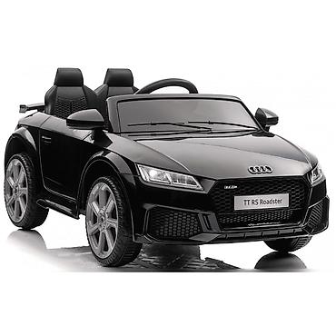 zara deca: Audi TT RS – Licencirani dečiji automobil na akumulator, crni (12V) — 2