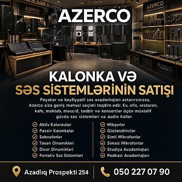 bose ses sistemi: Kalonka və səs sistemlərinin satışı – Azercо Peşəkar və keyfiyyətli — 2