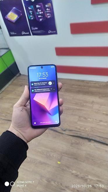 samovar ucuz qiymete: Redmi Note 9S, 128 GB, rəng - Mavi, Barmaq izi — 2