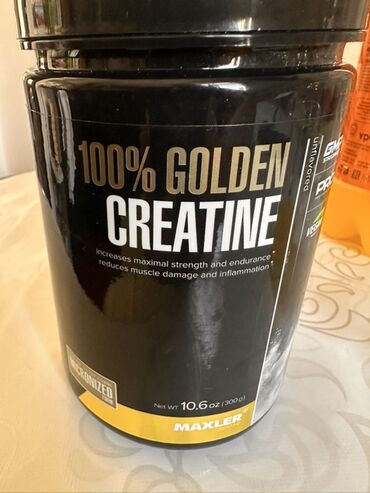 тренажеры для пресса: Maxler 100% Golden Creatine, 300 г (10.6 oz) - Микронизированный