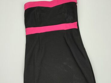 czarna mini sukienki: Sukienka, M, Amisu, stan - Dobry