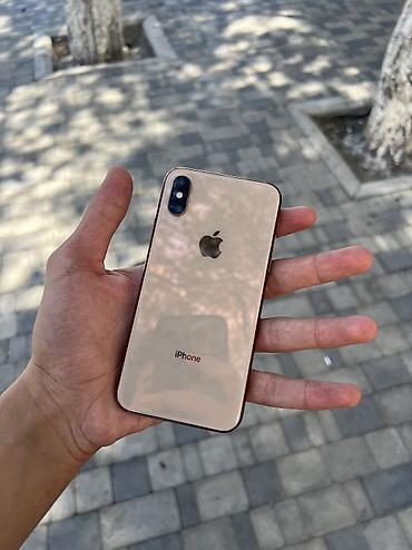 айфон xs бу купить: IPhone Xs, 64 GB, Matte Gold, Simsiz şarj — 1
