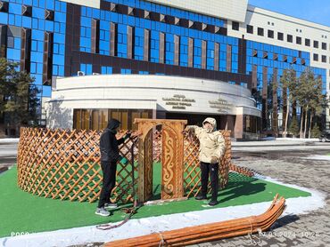 Продажа юрт: Продажа юрты, Каркас Деревянный, 100 баш, Диаметр: 7 метров — 20