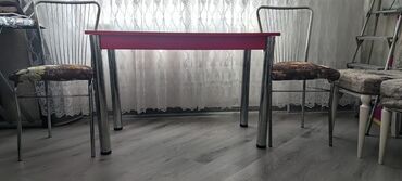 metbex stol stul islenmis: Mətbəx üçün, İşlənmiş, Açılmayan, Dördbucaq masa, 2 stul