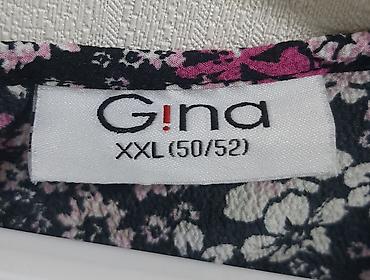 cins etekler: Gina qadın köynəyi – XXL (50/52) ölçü - Model: qolsuz, V-yaxalı bluz — 3