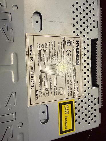 iphone 16e irsad: Hyundai H-CDM8012 avtomobil maqnitofonu - Model: Hyundai H-CDM8012 — 2