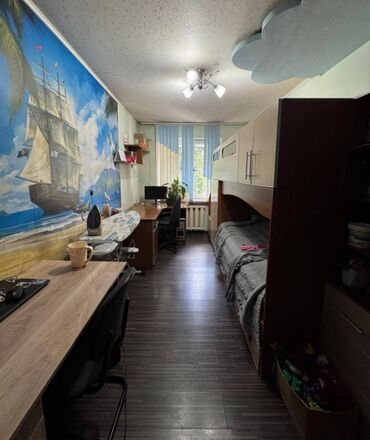 продажа квартиры в бишкеке 104 серии: 5 и более комнат, 112 м², 104 серия, 1 этаж, Косметический ремонт