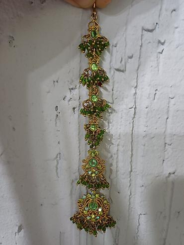 Наборы украшений: Серьги пр-во Корея.цена 400 и 250с браслет на руку 200с Индийские — 9