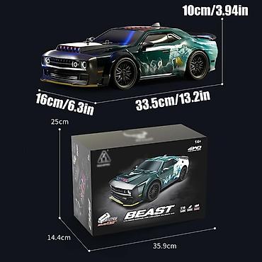 muncuq: 💥SUPER RC Drift Maşın Dəsti. 🏎️Gediş sürrət saatda 70 km. 👍yüksək — 8