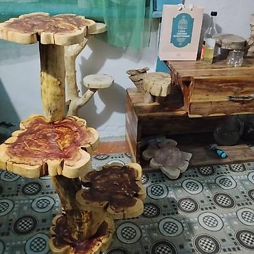 Полки, этажерки для цветов: Полка, этажерка для цветов, Дерево — 11