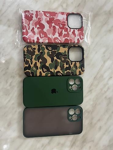 Набор защитных чехлов для iPhone (линейка с квадратным блоком камер