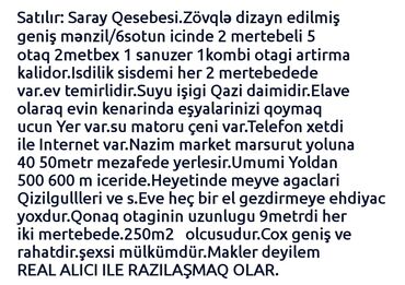 Digər Avtomobillər: Sarayda 6 otaqılı həyət evi Satılır.hər şəraiti var.maraqlanan yazsın