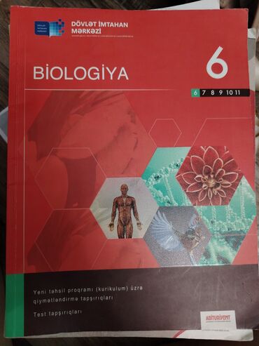 1 ci sinif iş dəftəri: Biologiya 6 ıs dəftəri yepyenı