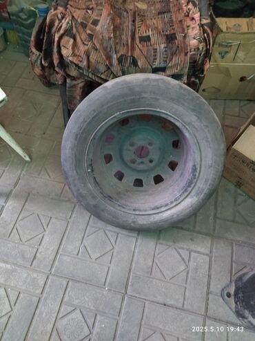 Колеса в сборе: Колеса в сборе R 13, Лето, Б/у, 1 шт, Легковые, Железные, отверстий - 4