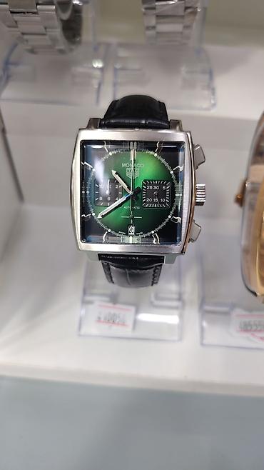 3d saat: TAG Heuer Monaco kolleksiyası – kvadrat korpuslu, xronoqraf funksiyalı — 1