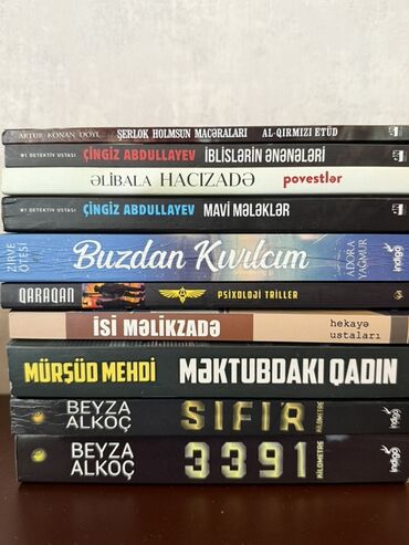 Bədii ədəbiyyat: 10 kitab 52 azn - Artur Konan Doyl – “Şerlok Holmsun Macəraları