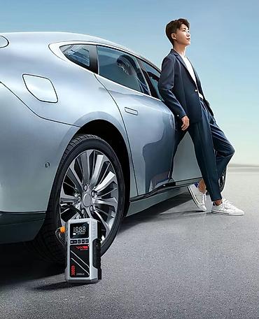 Инструменты для авто: Бустер и компрессор два в одном, заведет машину накачает колесо — 4