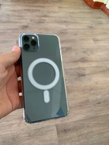iphone 12 про макс цена в бишкеке: IPhone 11 Pro Max, Б/у, 64 ГБ, Matte Silver, Защитное стекло, Коробка, Чехол, 73 %