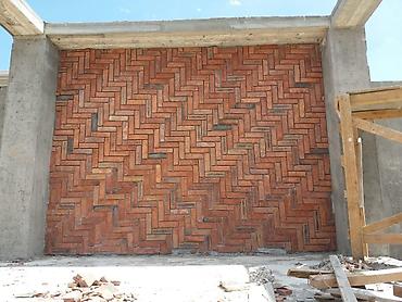 Fasad işləri: Kabançik Ustası – peşəkar daş üzlük və dekorativ fasad işləri — 25