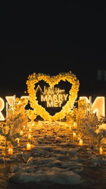 до ре ми: Романтическое оформление для предложения руки и сердца “Will you marry lalafo.kg да до ре ми: Романтическое оформление для предложения руки и сердца “Will you marry