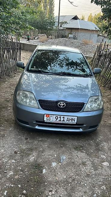 Toyota Corolla: 2002 г., 1.6 л, Механика, Бензин, Седан at lalafo.kg Toyota Corolla: 2002 г., 1.6 л, Механика, Бензин, Седан