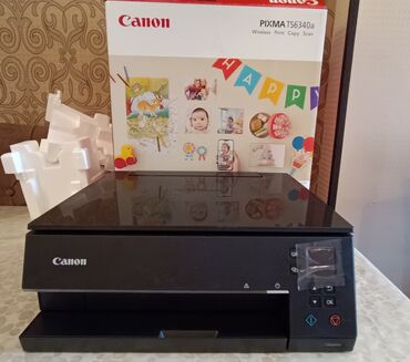 Printerlər: Canon PIXMA TS6340a təzədi istfadə edilməyib Riyal alıcı zəng yada