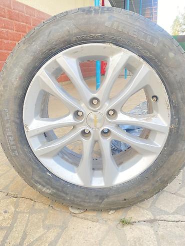 Дөңгөлөктөр монтажда: Комплект: шина Pirelli Power Sport 225/60 R17 на литом диске — 2